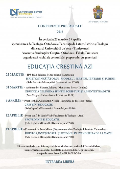 Educatia crestina azi