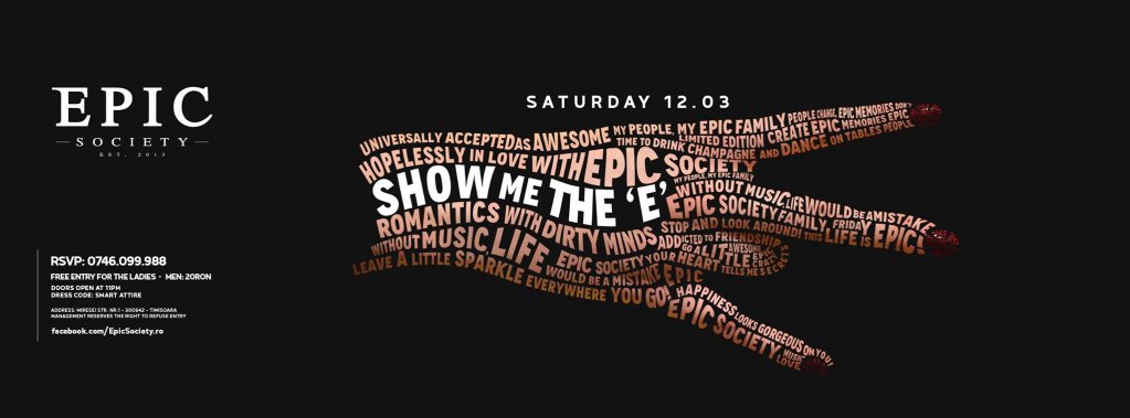 Show me the E @ Epic