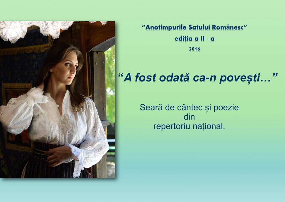 A fost odata ca-n povesti...