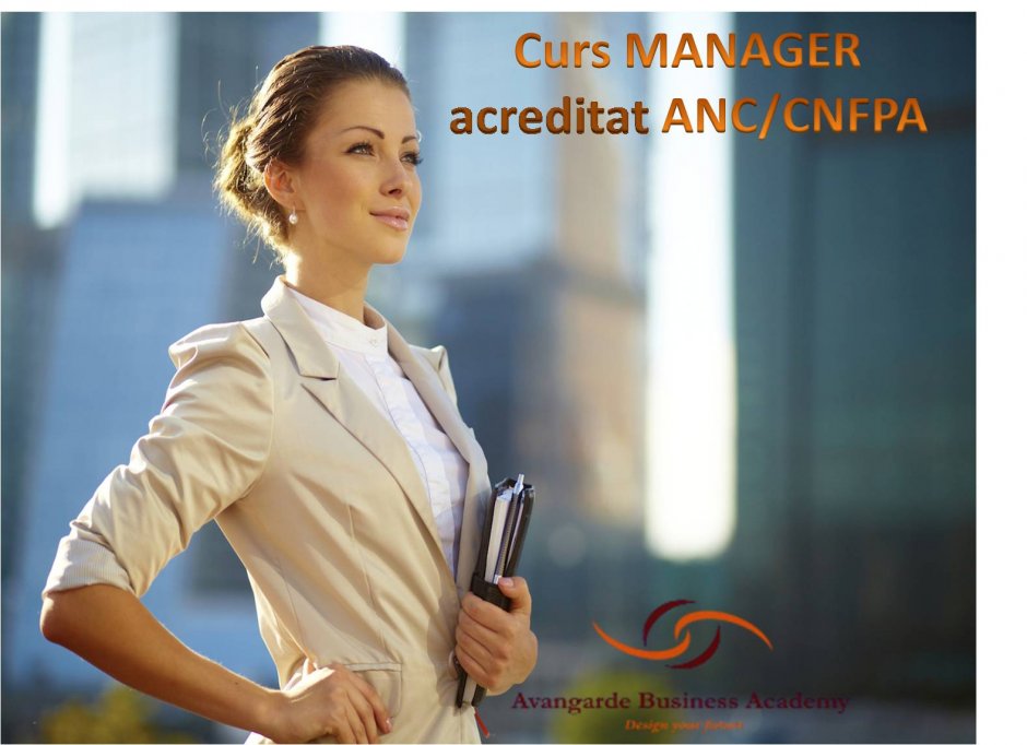 Curs Manager in Timisoara - acreditat ANC