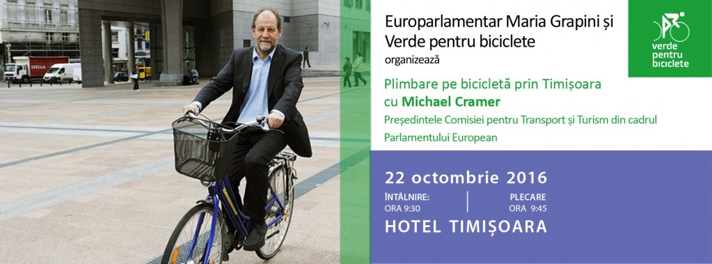 Plimbare pe bicicletă cu Michael Cramer