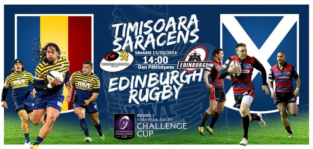 Timisoara Saracens - Edinburgh Rugby