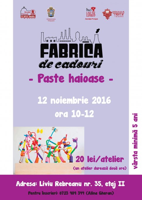 Fabrica de cadouri - Pastele haioase