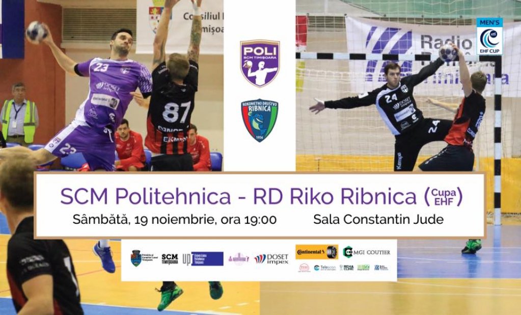 SCM Poli Timisoara - RD Riko Ribnica