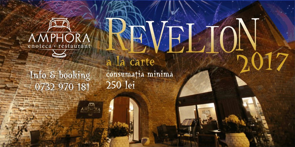 Revelion 2017 la Restaurant Amphora