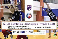 SCM Poli Timisoara - RK Crvena Zvezda