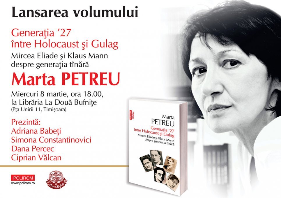 Intalnire cu Marta Petreu