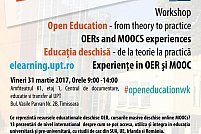 Workshop Educatia deschisa – de la teorie la practica