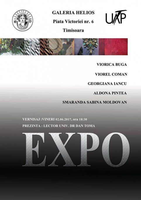 Expozitie de grup: Viorica Buga, Viorel Coman, Giorgiana Iancu, Aldona Pintea si Smaranda-Sabina Moldovan