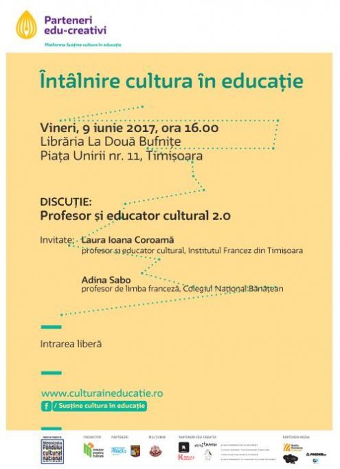 Profesor si educator cultural 2.0