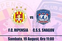 FC Ripensia - CSS Snagov
