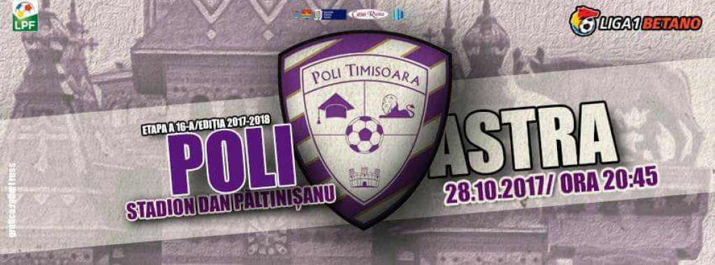 ACS Poli Timisoara - Astra Giurgiu