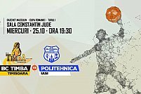 BC Timba Timisoara - Politehnica Iasi