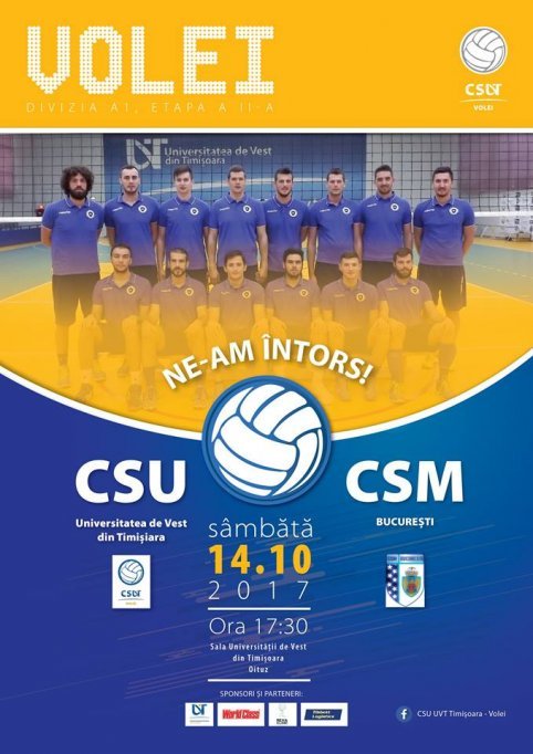 CSU UVT Timisoara - CSM Bucuresti