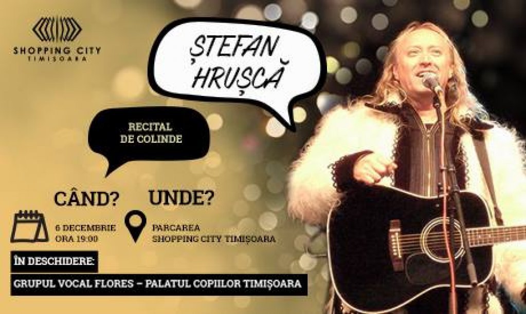 Recital de colinde Stefan Hrusca