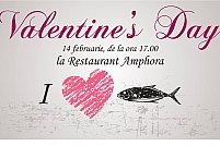 Valentine’s day la restaurant Amphora