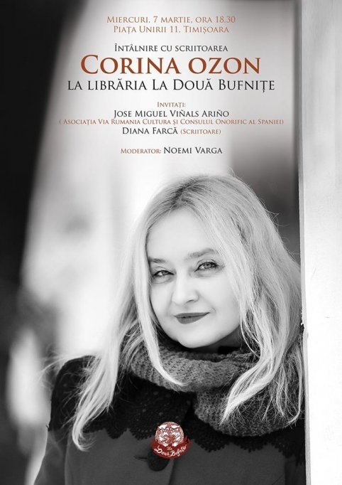 Intalnire cu scriitoarea Corina Ozon