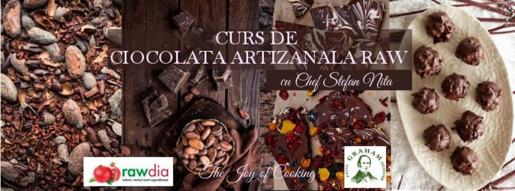 Curs de Ciocolata Artizanala Raw, cu Chef Stefan Nita