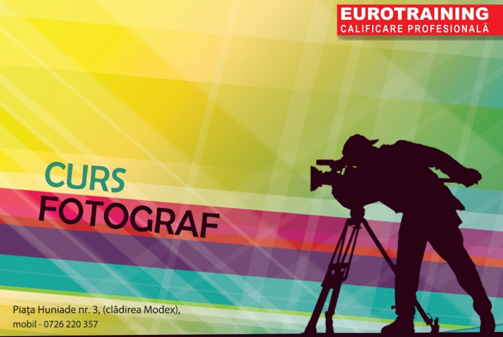 Scoala Eurotraining incepe curs de fotografie in Timisoara