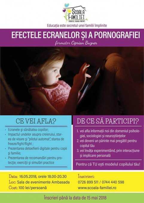 Scoala Familiei: Efectele ectranelor si a pornografiei