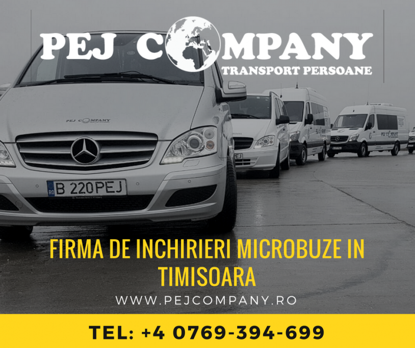 Firma de inchirieri microbuze in Timisoara