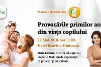 Maratonul de Sănătate Secom® ajunge pe 12 mai la Timișoara și dezbate tema „Provocările primilor ani din viața copilului”