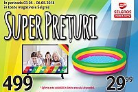 tv-si-piscina La Selgros, ofertele bune vin câte două!