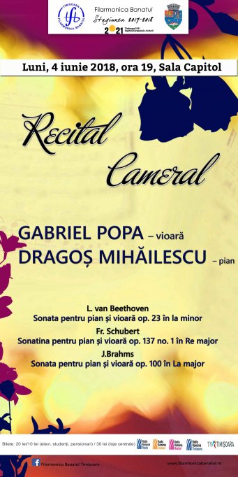 Recital de vioara si pian