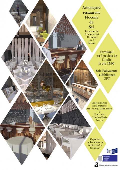 Proiect al studenților-arhitecți de la UPT: amenajarea unui restaurant de lux în Alpii Elvețieni