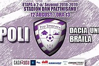 ACS Poli Timisoara - FC Olt