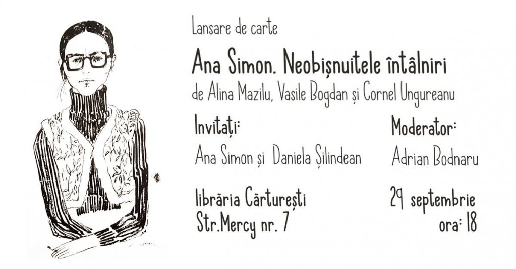 Lansare de carte - Ana Simon. Neobisnuitele intalniri
