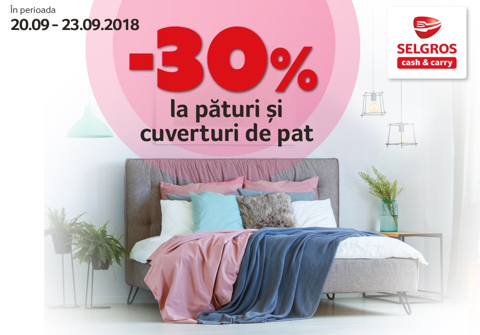 Cuverturi si paturi in Timisoara la oferta