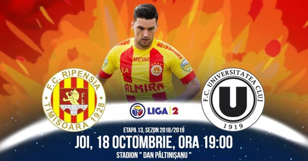 FC Ripensia - FC Universitatea Cluj