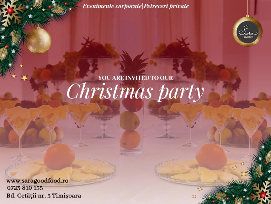 Sala de evenimente pentru Christmas Party