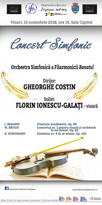 Concert somfonic Gheorghe Costin