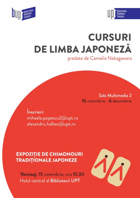 Cultura japoneza la UPT: cursuri de limba si expozitie de chimonouri