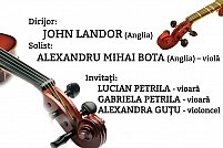 Concert simfonic sub bagheta dirijorului John Landor (Anglia)