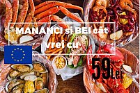 Festivalul European - All You can Eat Seafood, Drink & Dance