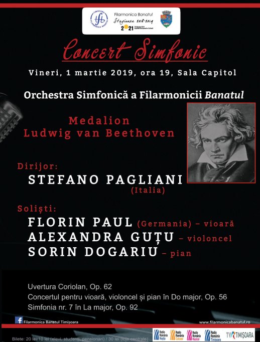 Concert Simfonic Medalion Ludwig van Beethoven