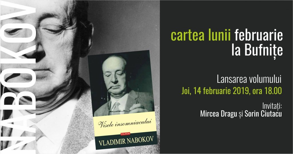 Cartea lunii la Bufnite: Visele insomniacului, Vladimir Nabokov