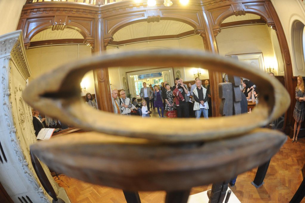 Langa Brancusi, expozitie de o ora