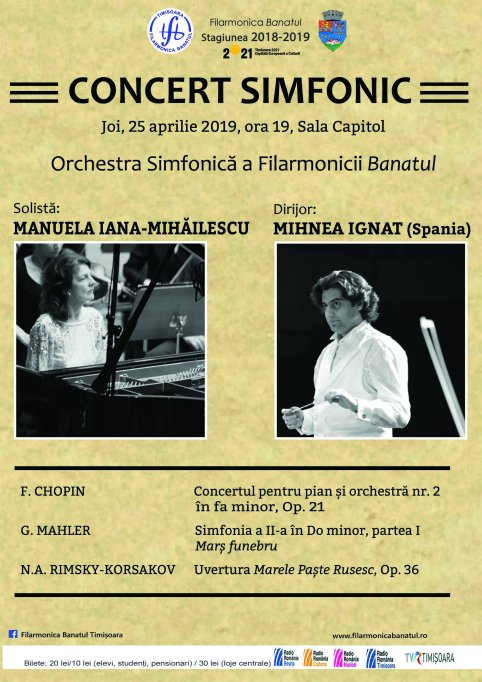 Concert Simfonic Manuela Iana-Mihailescu