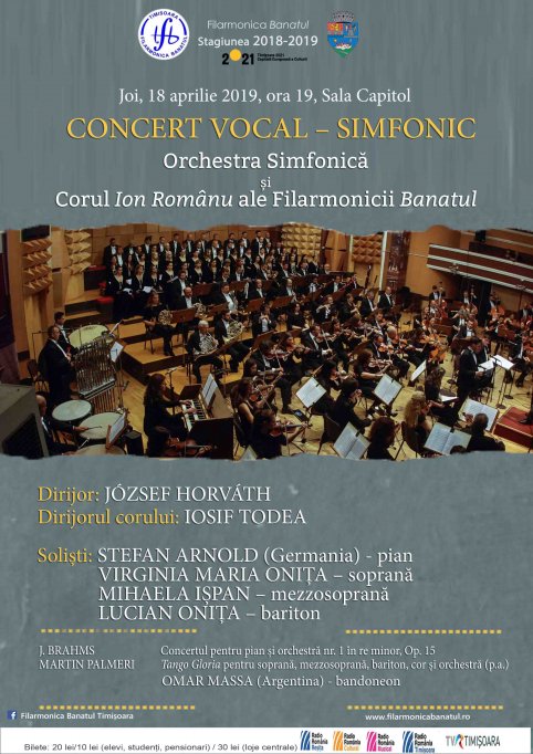 Concert vocal simfonic Mihaela Ispan