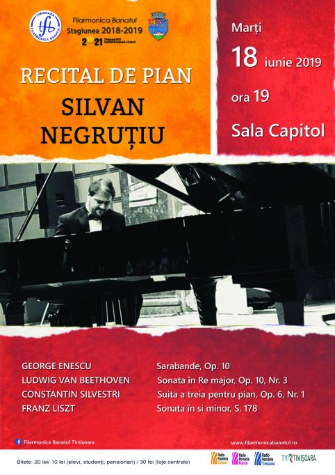 Recital de pian Silvan Negrutiu