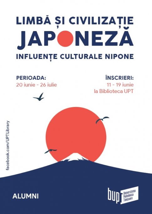 Ateliere de limba japoneză la Biblioteca UPT