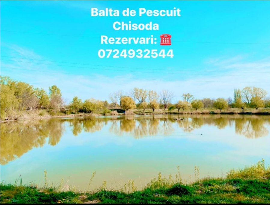 Balta de pescuit Lake House Chisoda