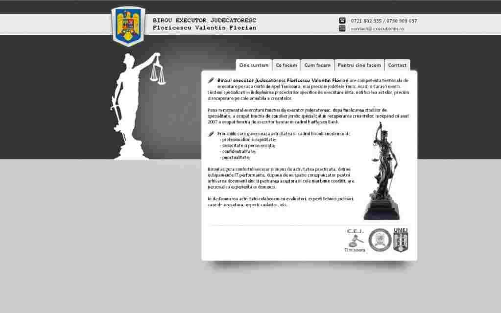 Biroul executor judecatoresc Floricescu Valentin Florian