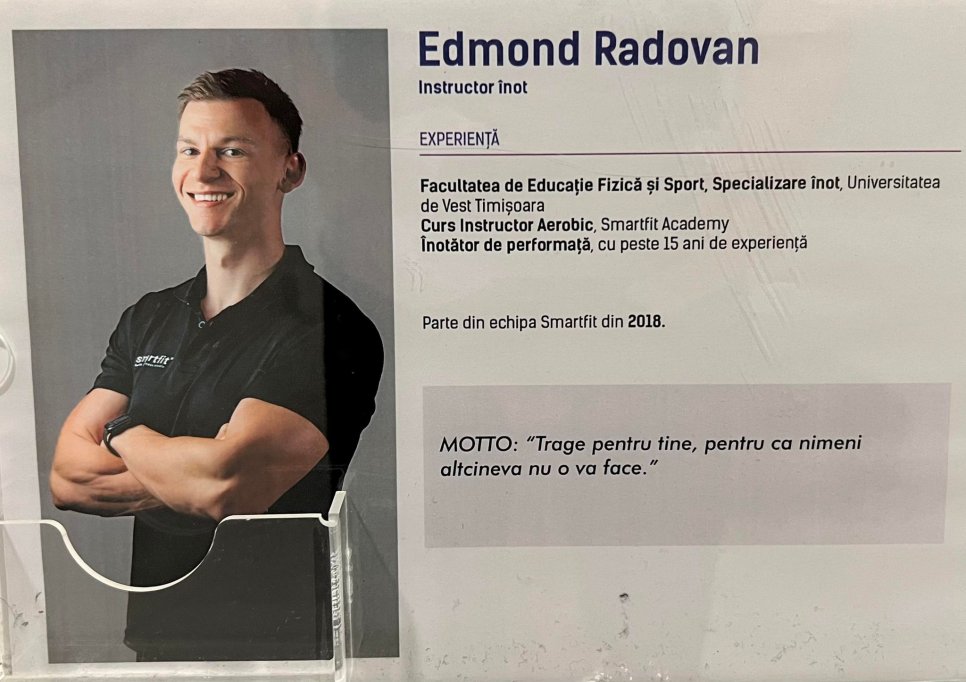Edmond Radova - instructor fitness