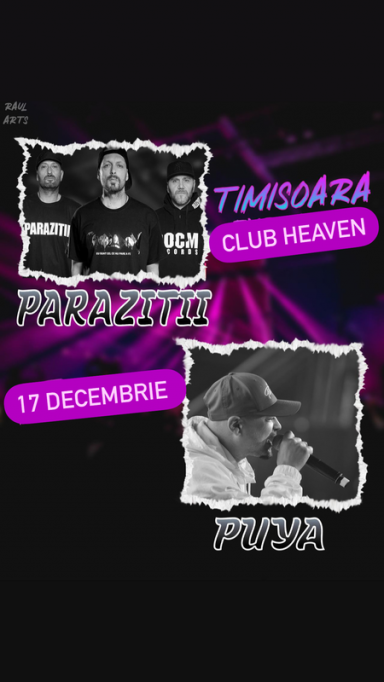 Concert Puya si Parazitii