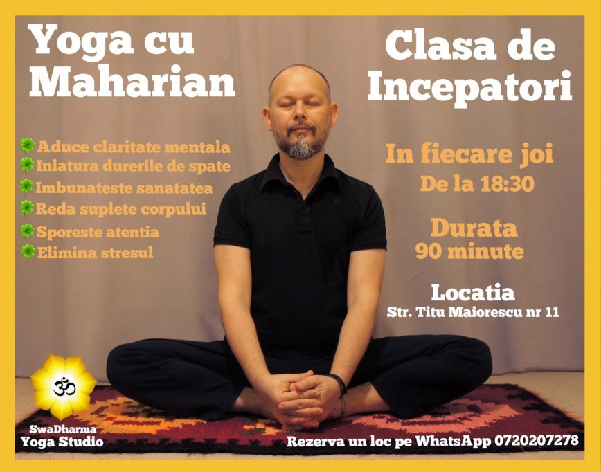 Curs Yoga in Timisoara